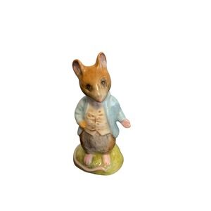 Beswick Beatrix Potter Johnny Town-Mouse Porcelain Figurine England 1954 Vintage